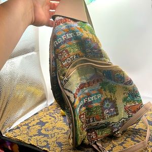 Route 66 Multipocket Carpetbagger Shoulder / Backpack Bag Utility and Syle